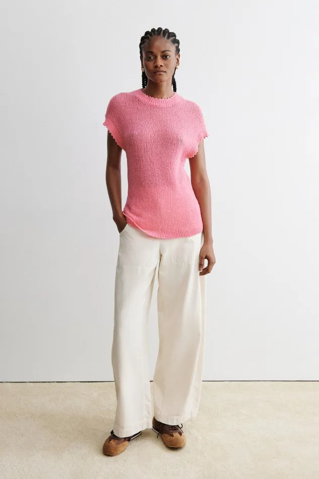 Rachel Comey Knits Women Relent Top Melon Rachel Comey Knits Women Relent Top Melon