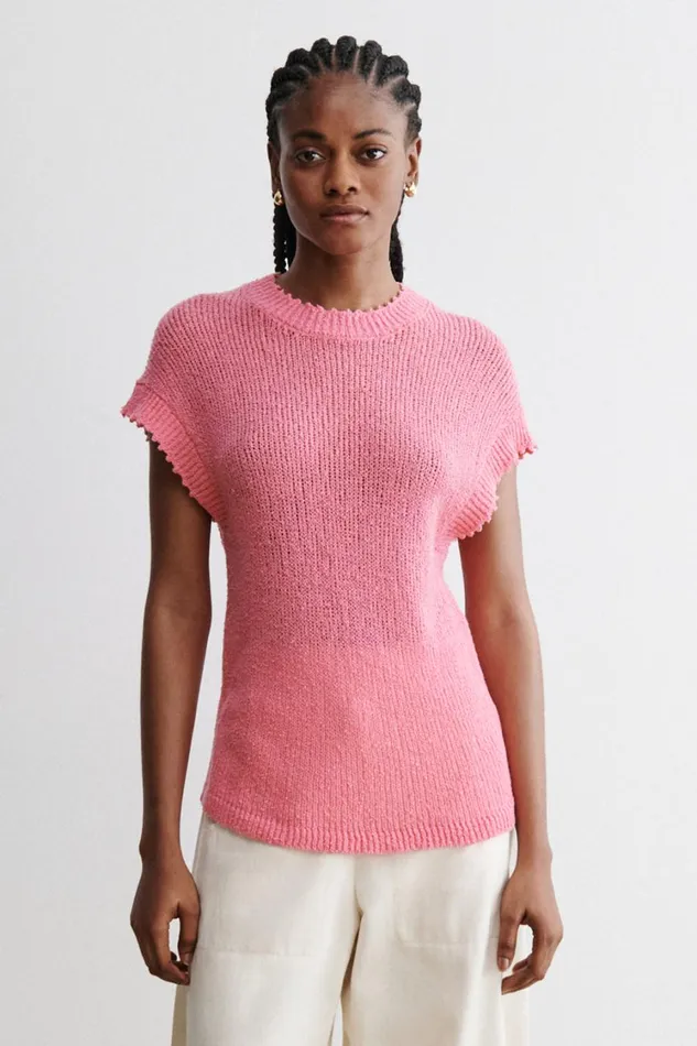 Rachel Comey Knits Women Relent Top Melon Rachel Comey Knits Women Relent Top Melon