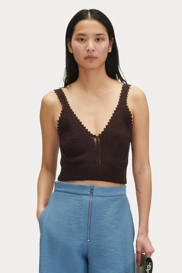 Rachel Comey Knits Women Relent Top Melon Rachel Comey Knits Women Relent Top Melon