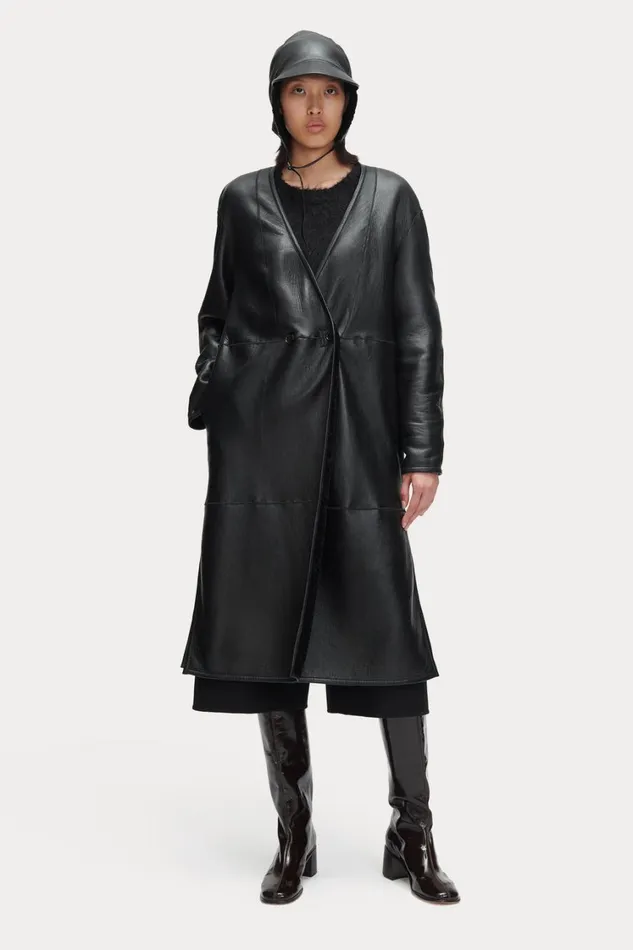 Rachel Comey Scarves Hats Women Shearling Hat Black Rachel Comey Scarves Hats Women Shearling Hat Black