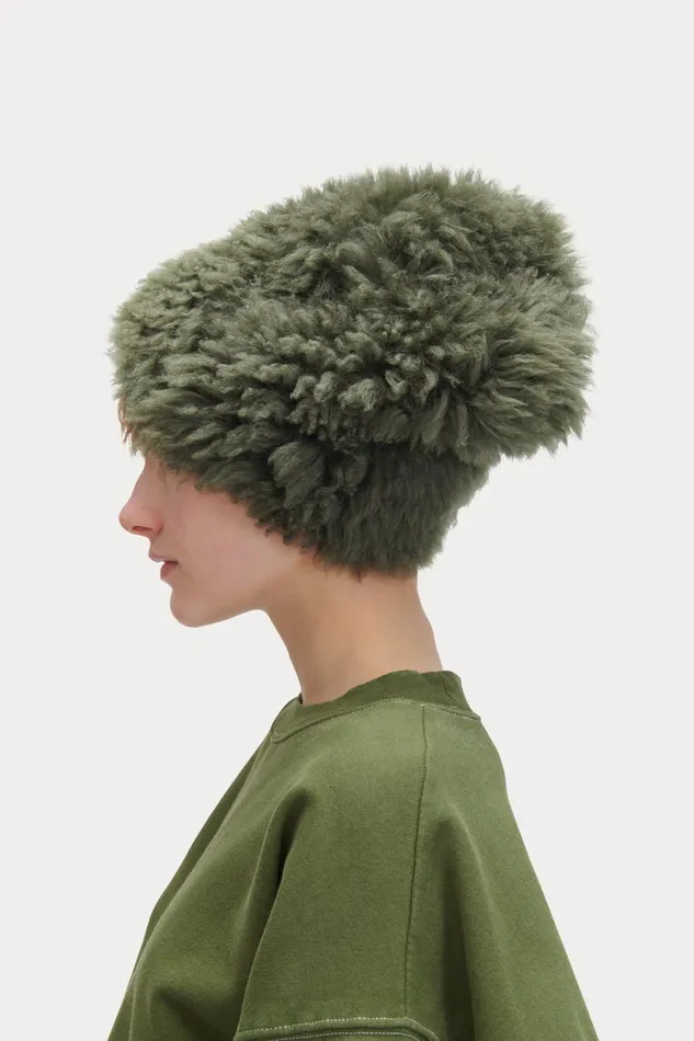 Rachel Comey Scarves Hats Women Shearling Hat Black Rachel Comey Scarves Hats Women Shearling Hat Black