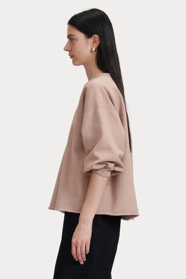 Rachel Comey Tshirts Sweatshirts Women Fond Sweatshirt Hazelnut Rachel Comey Tshirts Sweatshirts Women Fond Sweatshirt Hazelnut