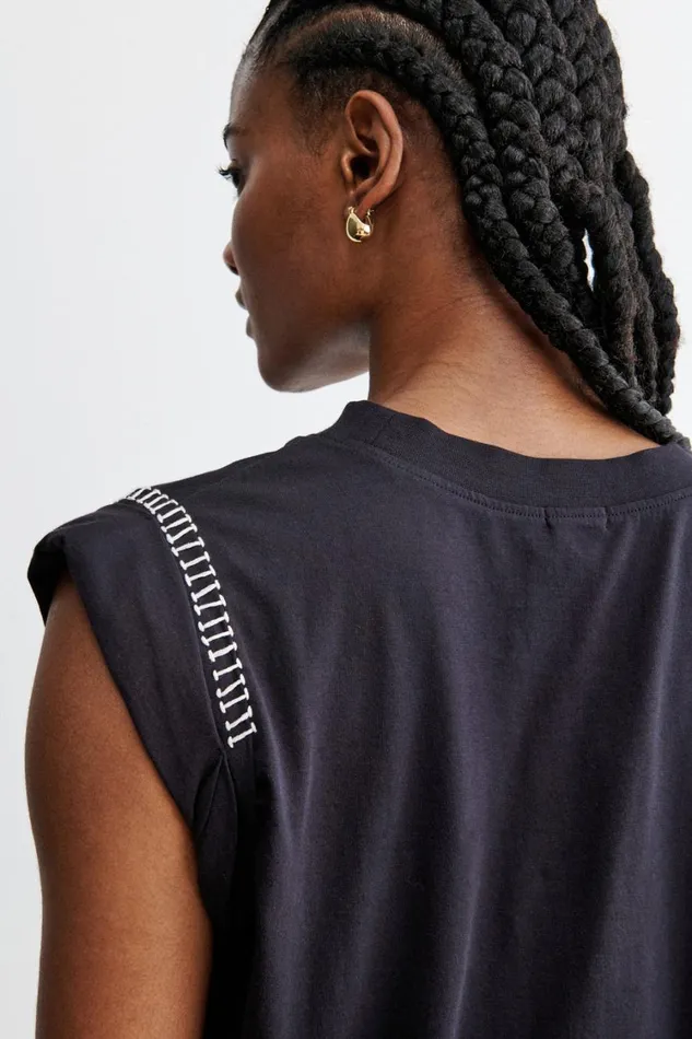 Rachel Comey Tshirts Sweatshirts Women Miles Tee Black Rachel Comey Tshirts Sweatshirts Women Miles Tee Black