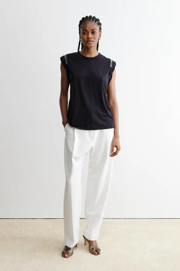 Rachel Comey Tshirts Sweatshirts Women Miles Tee Black Rachel Comey Tshirts Sweatshirts Women Miles Tee Black