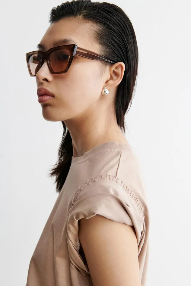 Rachel Comey Tshirts Sweatshirts Women Miles Tee Black Rachel Comey Tshirts Sweatshirts Women Miles Tee Black