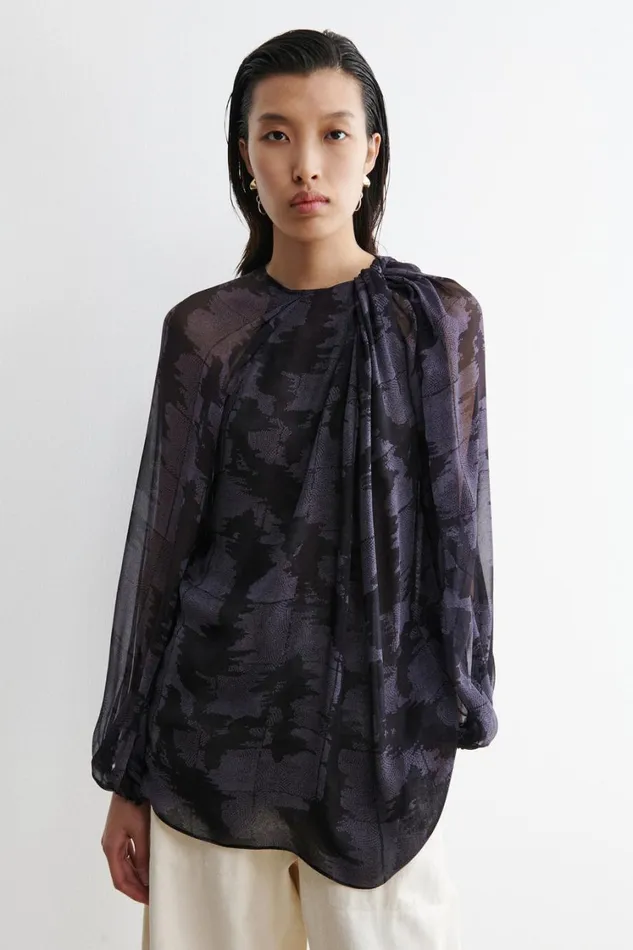 Rachel Comey Tops Women Anaya Top Mocha Rachel Comey Tops Women Anaya Top Mocha
