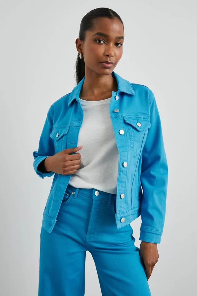 Rails Denim Women MULHOLLAND JACKET Aquarius