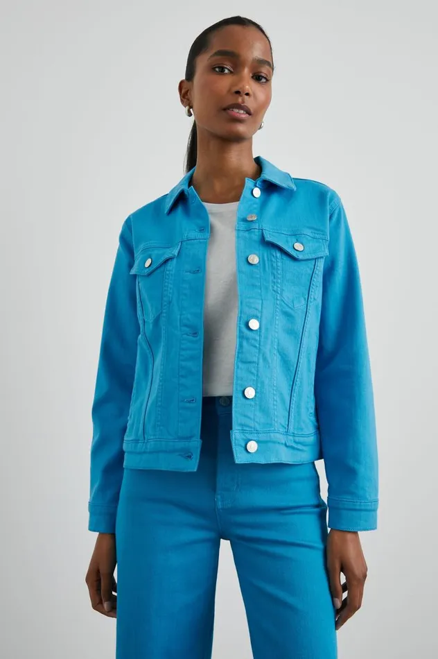 Rails Denim Women MULHOLLAND JACKET Aquarius
