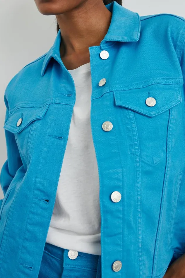 Rails Denim Women MULHOLLAND JACKET Aquarius
