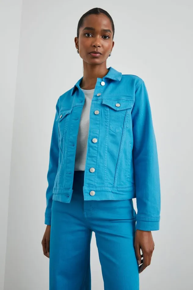 Rails Denim Women MULHOLLAND JACKET Aquarius