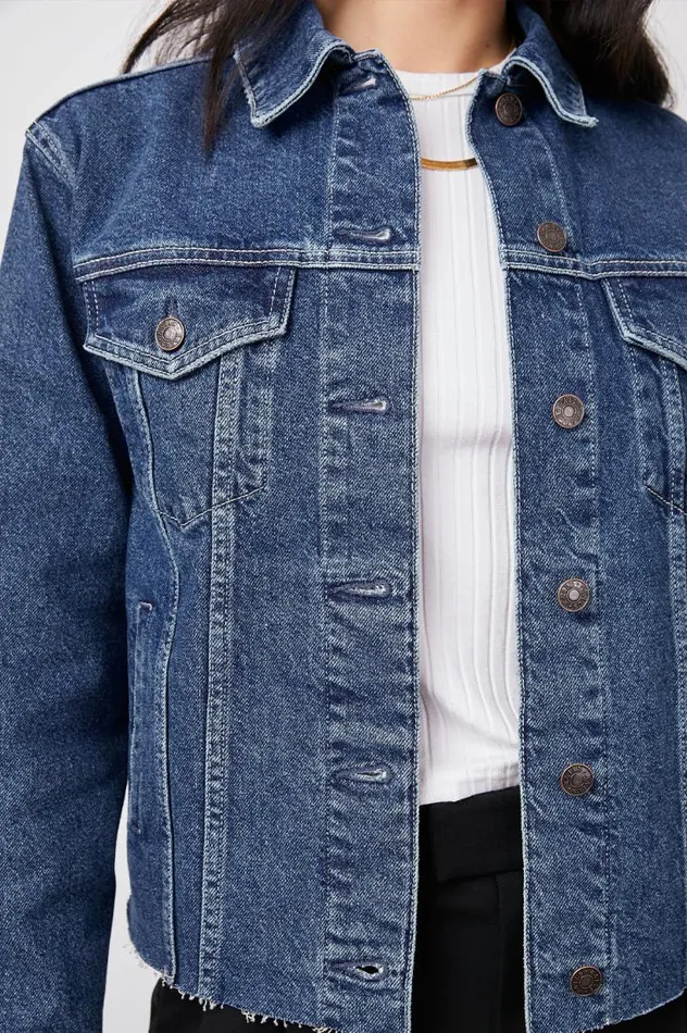 Rails Denim Women MULHOLLAND JACKET Quilted Indigo