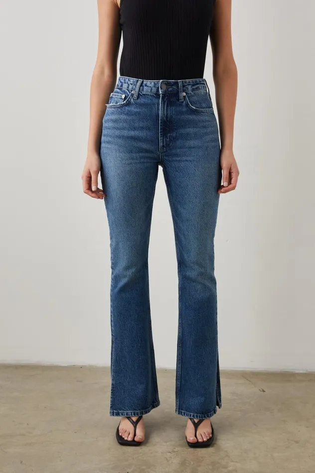 Rails Denim Women SUNSET SLIM FLARE Navy Stone