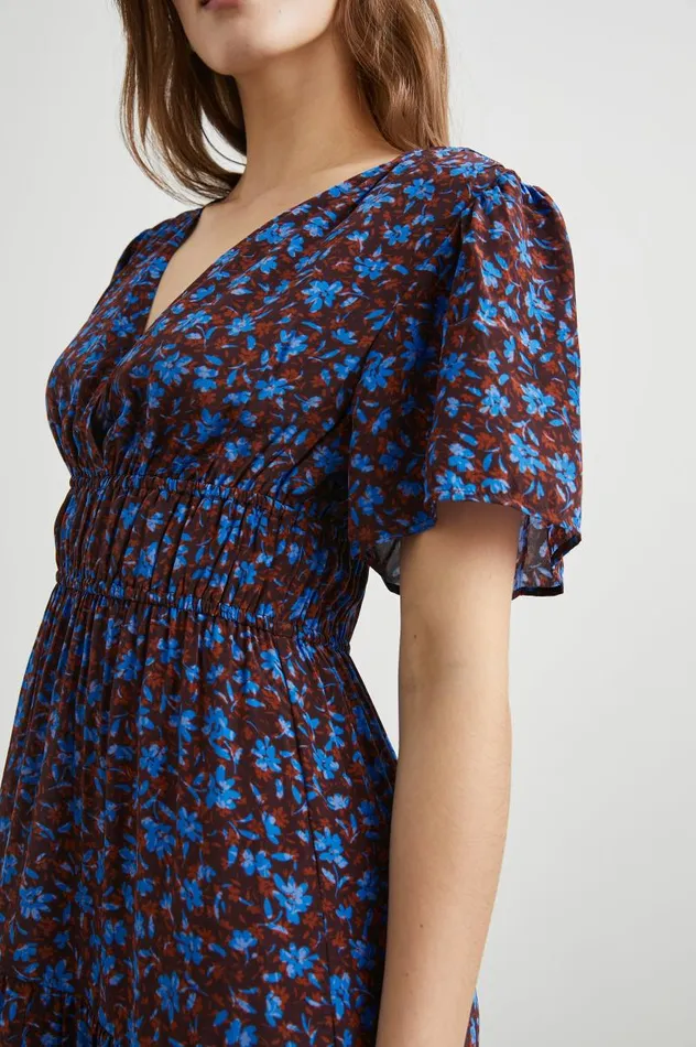 Rails Dresses and Rompers Women ADELAIDE DRESS Russet Camellia