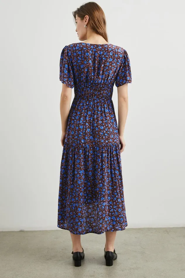 Rails Dresses and Rompers Women ADELAIDE DRESS Russet Camellia