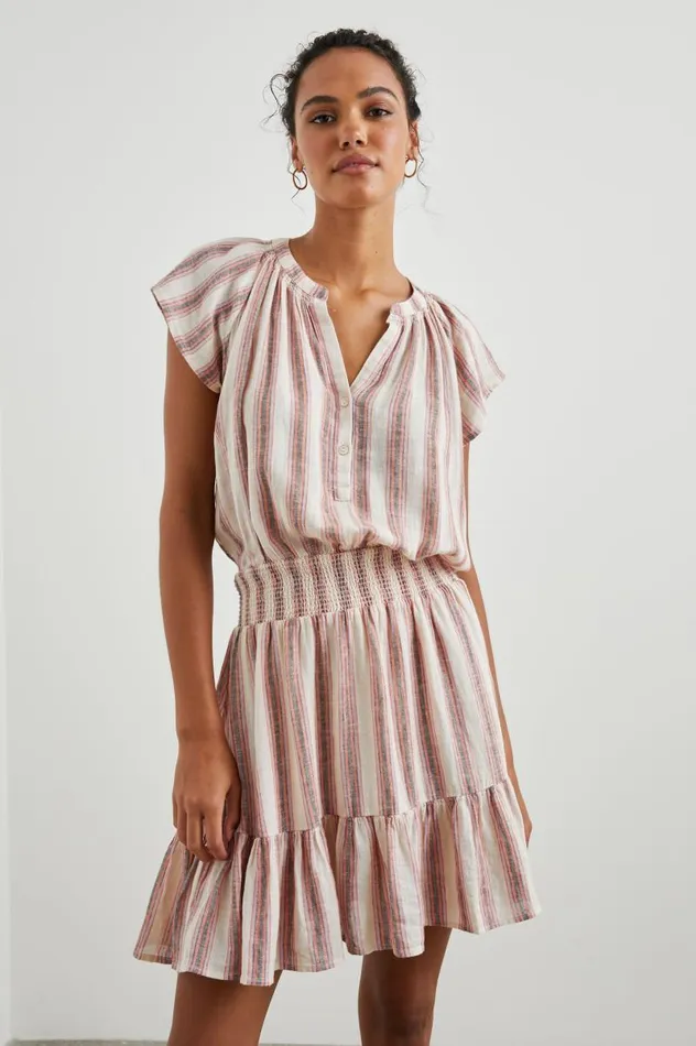 Rails Dresses and Rompers Women AUGUSTINE DRESS Camino Stripe