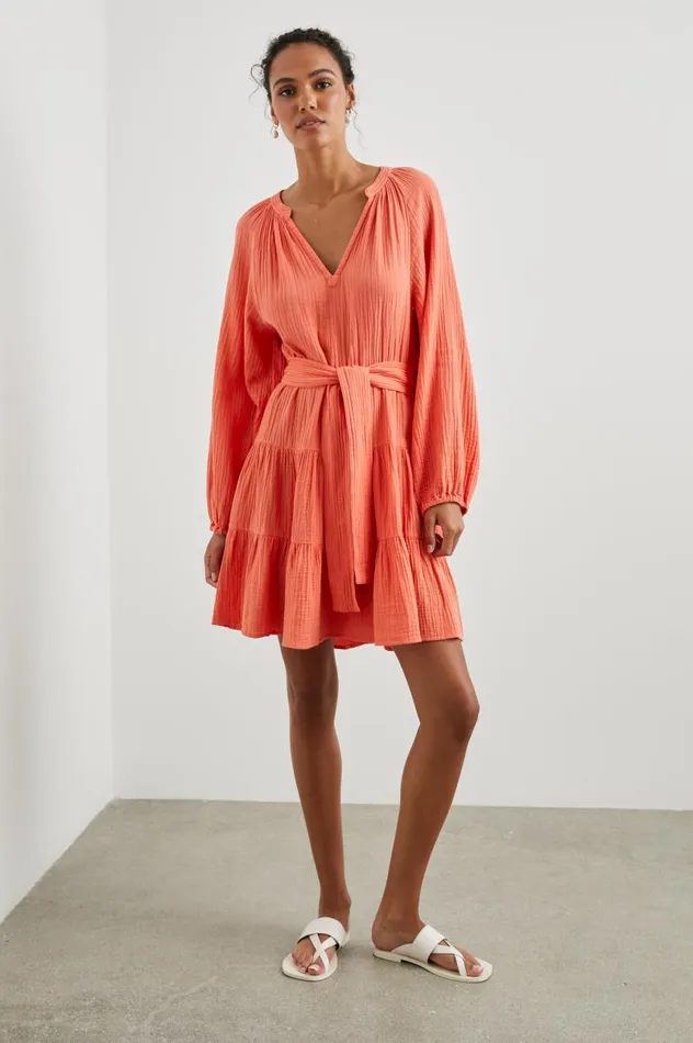 Rails Dresses and Rompers Women AURETA DRESS Papaya