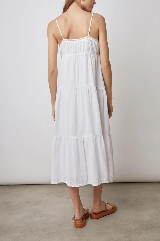 Rails Dresses and Rompers Women AVRIL DRESS White Lace Detail