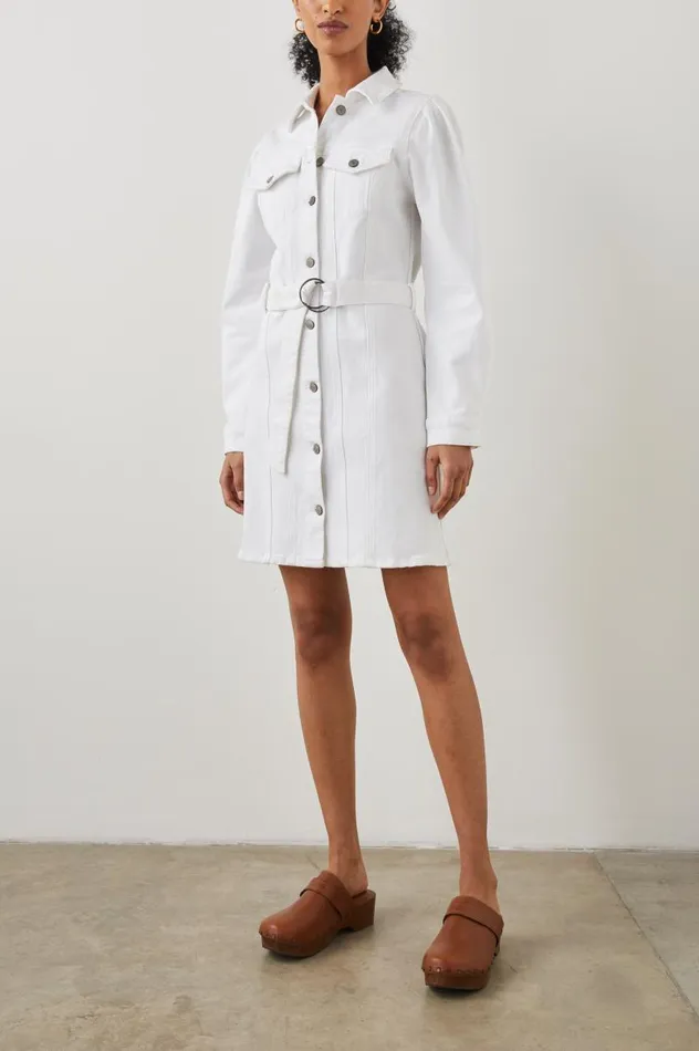 Rails Dresses and Rompers Women GRIFFITH DRESS Salt White