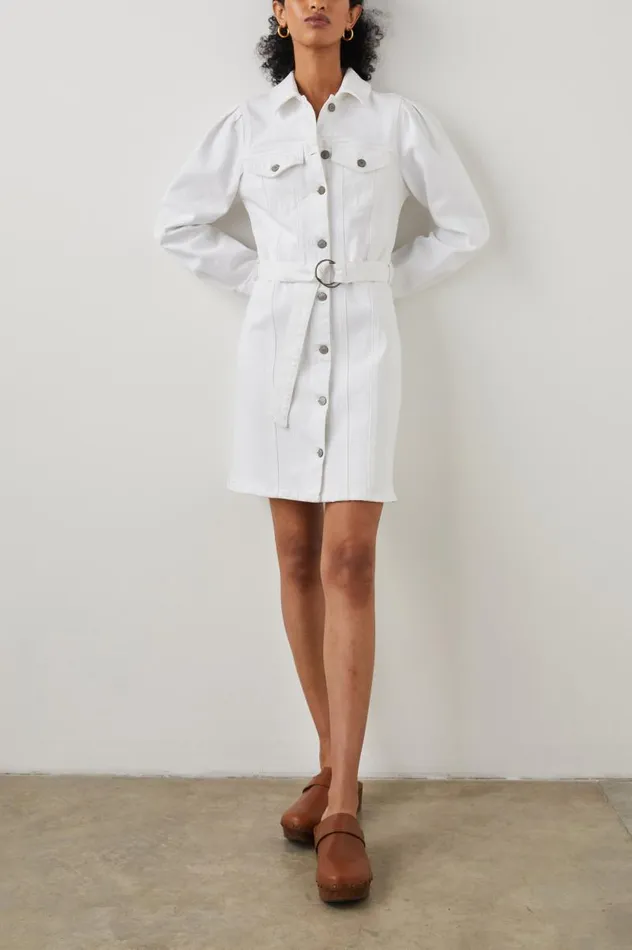 Rails Dresses and Rompers Women GRIFFITH DRESS Salt White