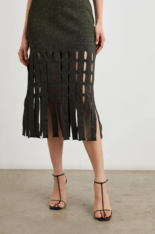 Rails Dresses and Rompers Women KAIA DRESS Gold Lurex