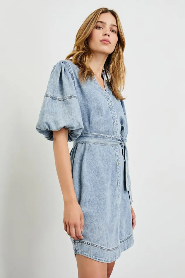 Rails Dresses and Rompers Women KINGSLEY DRESS Faded Indigo