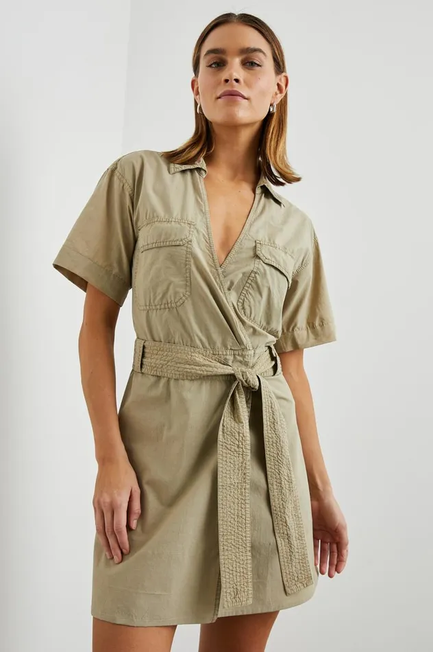 Rails Dresses and Rompers Women NATALIE DRESS Olive