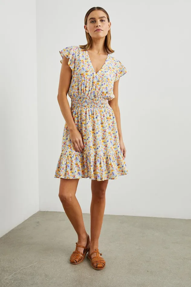 Rails Dresses and Rompers Women TARA DRESS Papaya Flowers
