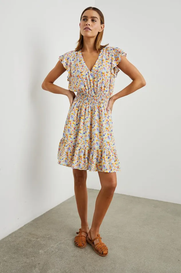 Rails Dresses and Rompers Women TARA DRESS Papaya Flowers