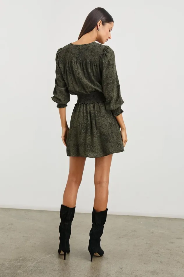 Rails Dresses and Rompers Women ZANA DRESS Olive Pebble