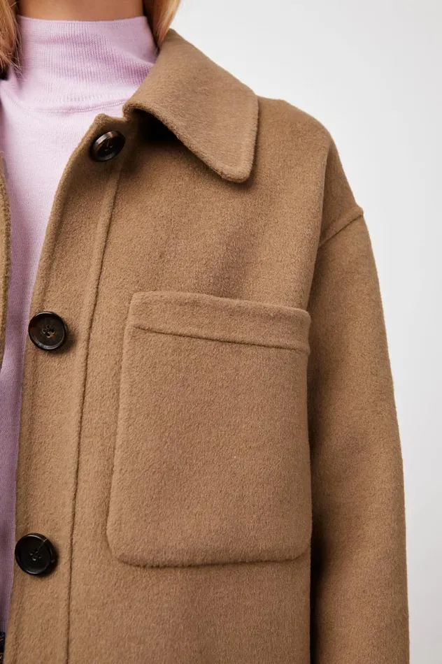 Rails Jackets and Coats Women CONNIE SHIRT JACKET Camel