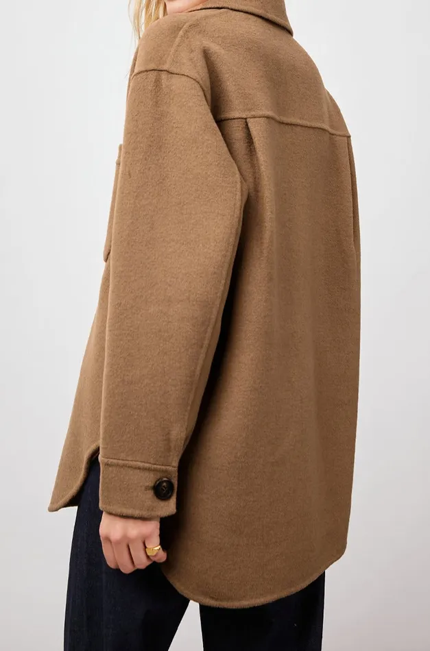 Rails Jackets and Coats Women CONNIE SHIRT JACKET Camel