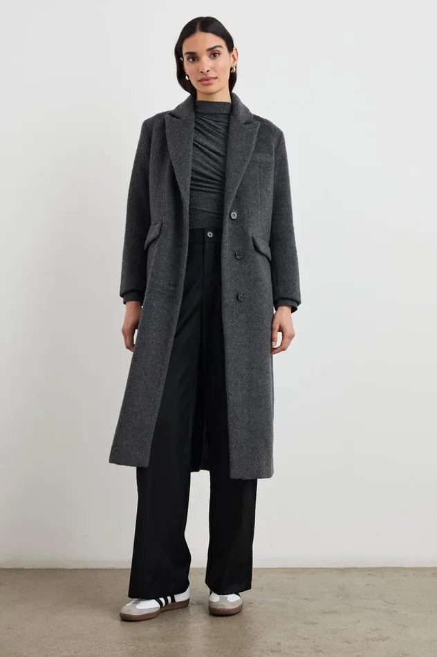 Rails Jackets and Coats Women OPERA COAT Charcoal