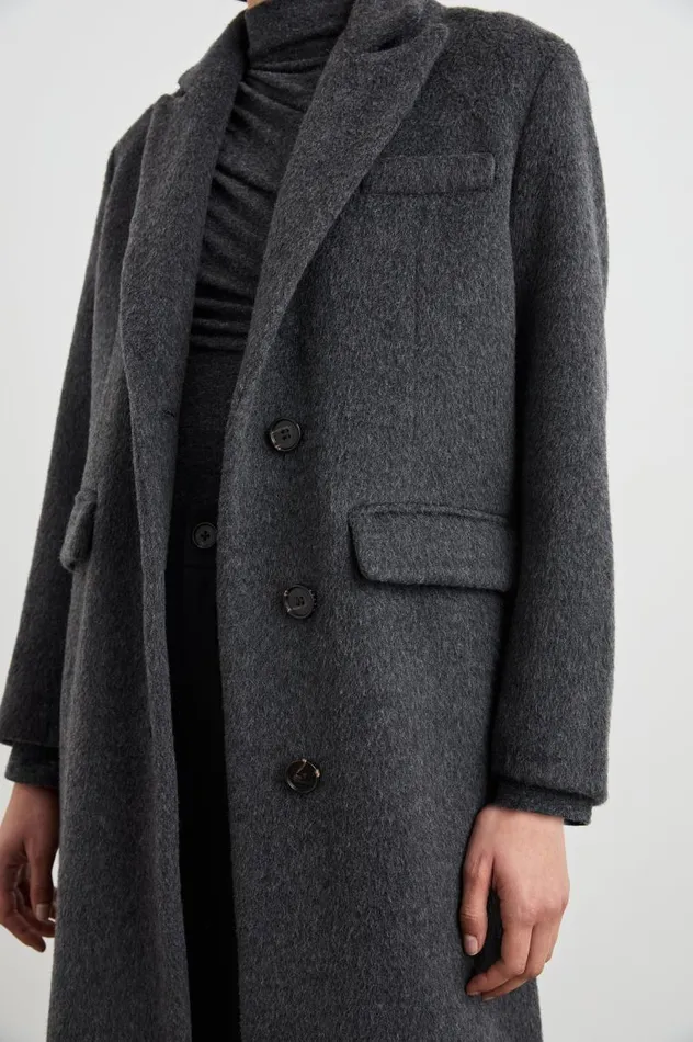 Rails Jackets and Coats Women OPERA COAT Charcoal