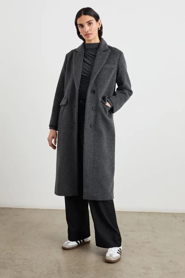 Rails Jackets and Coats Women OPERA COAT Charcoal