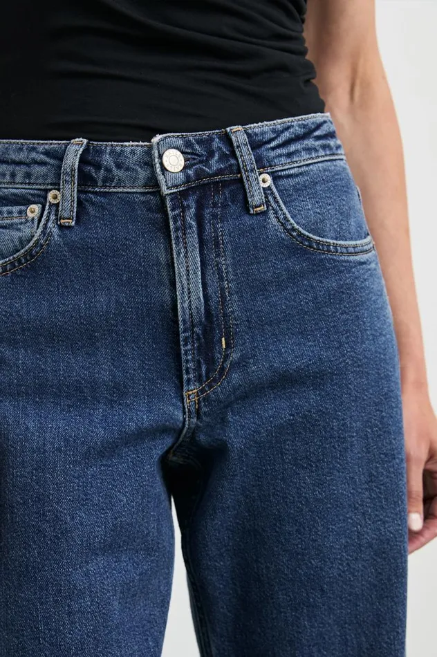 Rails Pants and Shorts Women ANGELENO WIDE LEG Pebble Blue
