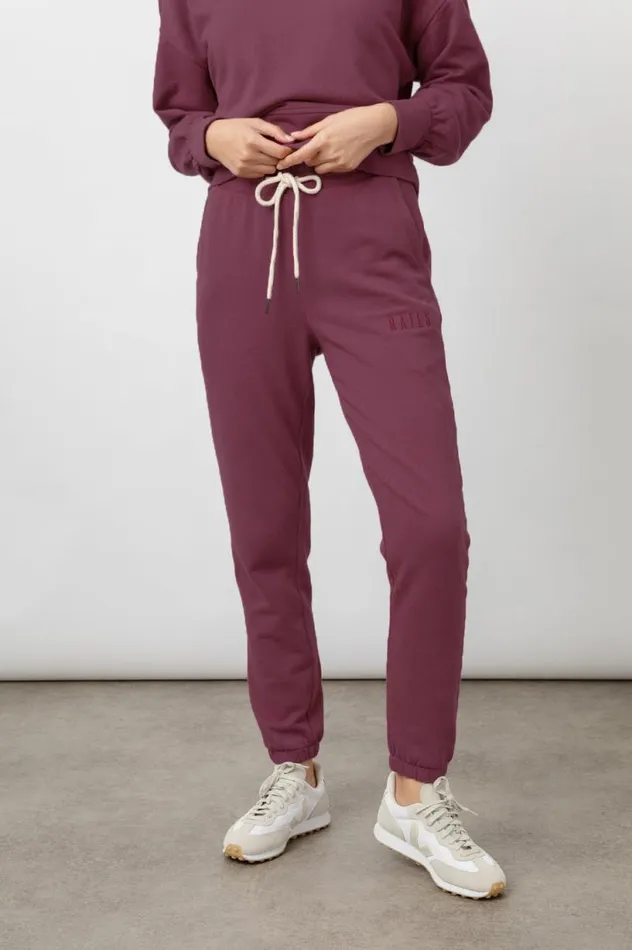 Rails Pants and Shorts Women KINGSTON SWEATPANT Cranberry