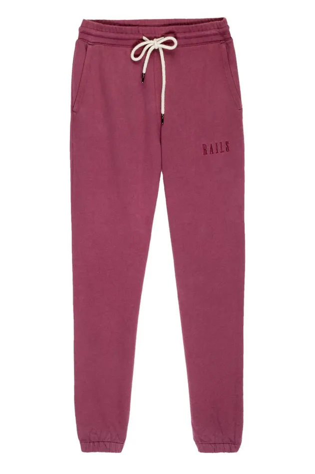Rails Pants and Shorts Women KINGSTON SWEATPANT Cranberry