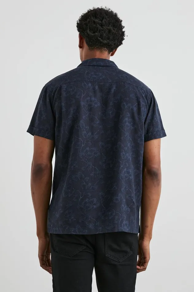 Rails Shirts Men AMALFI SHIRT Japanese Maple Indigo