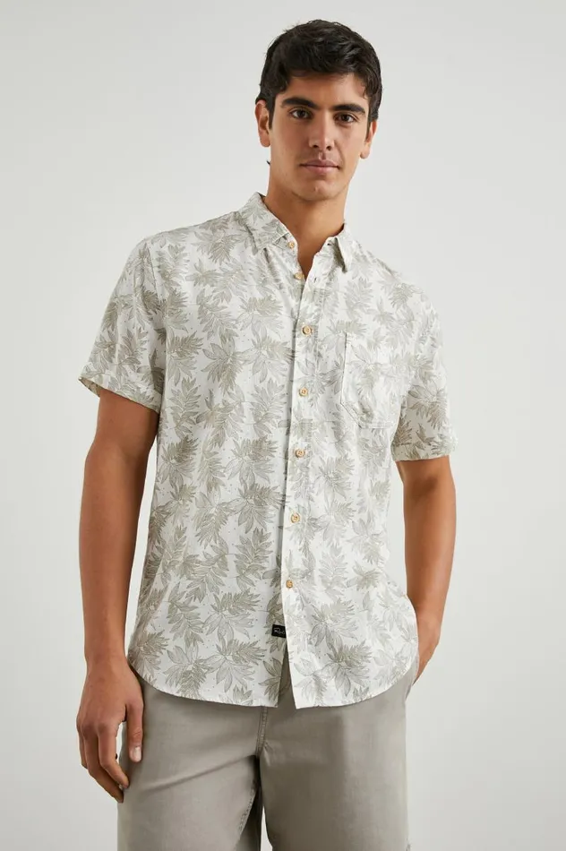 Rails Shirts Men CARSON SHIRT Dotted Fronds Seneca