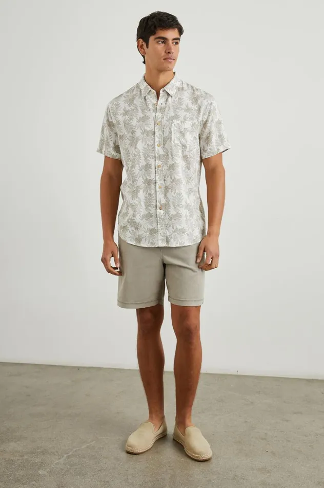 Rails Shirts Men CARSON SHIRT Dotted Fronds Seneca
