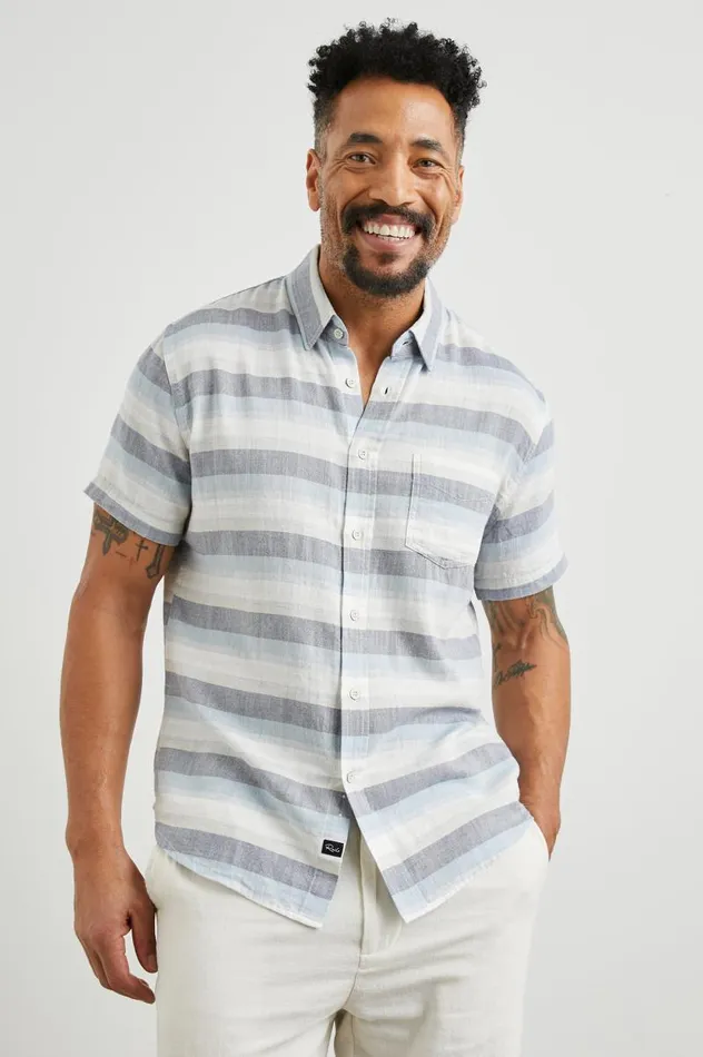 Rails Shirts Men FAIRFAX SHIRT Tabernas Shadow