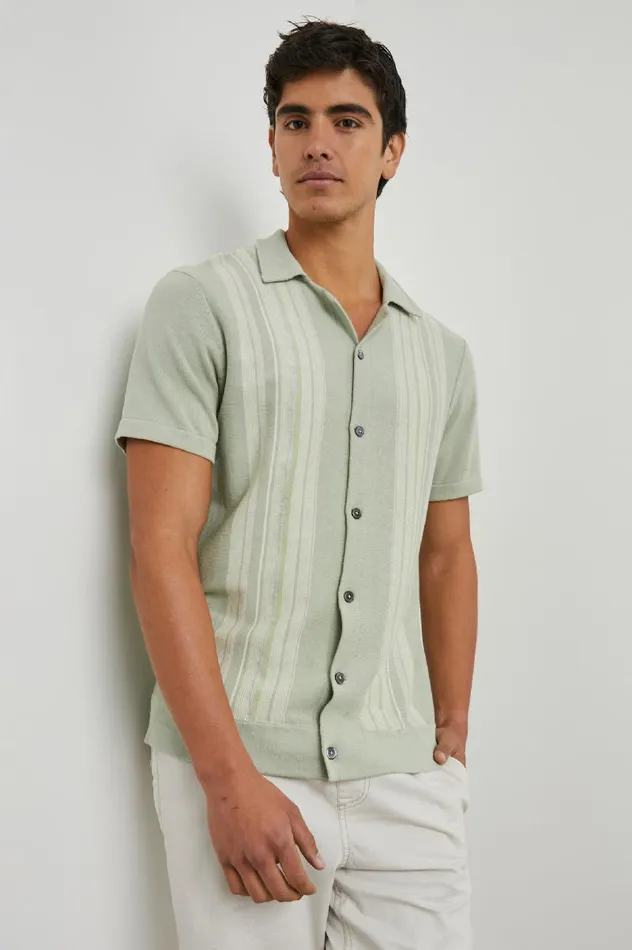 Rails Shirts Men SILAS SHIRT Sage Iridescent Multi