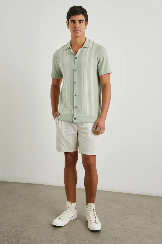 Rails Shirts Men SILAS SHIRT Sage Iridescent Multi