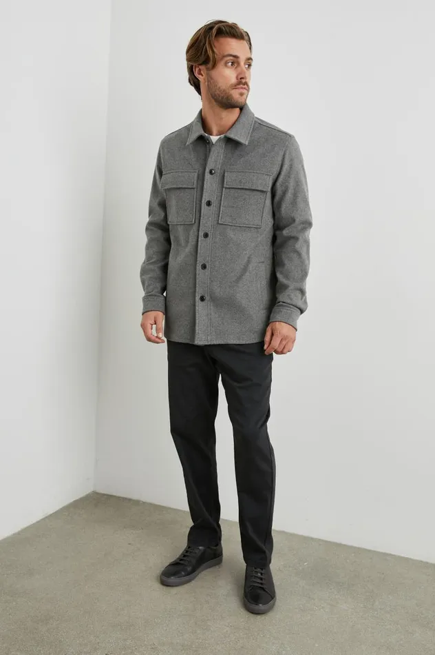 Rails Shirts Men WARNER SHIRT JACKET Grimoire