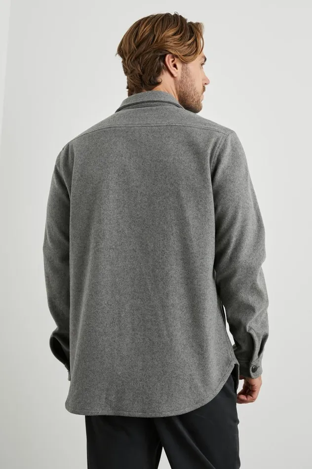 Rails Shirts Men WARNER SHIRT JACKET Grimoire