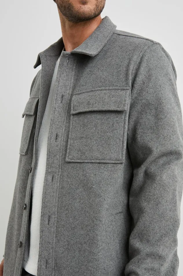 Rails Shirts Men WARNER SHIRT JACKET Grimoire