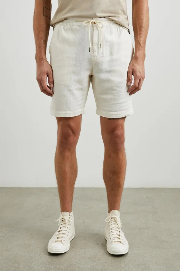 Rails Shorts and Swim Men ARCHER SHORT Ecru