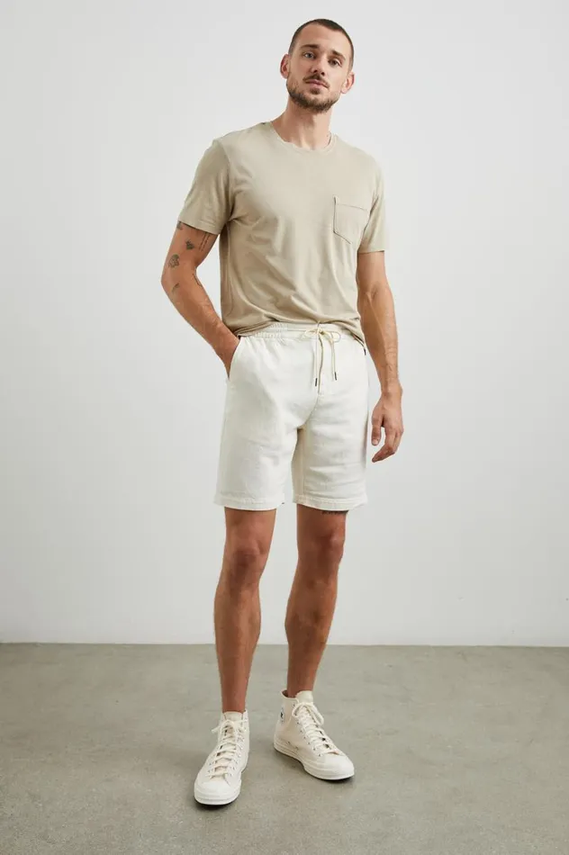 Rails Shorts and Swim Men ARCHER SHORT Ecru