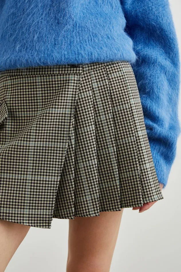 Rails Skirts Women ADRIANA SKIRT Teal Multi Check