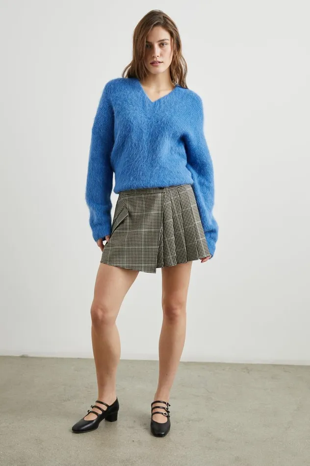 Rails Skirts Women ADRIANA SKIRT Teal Multi Check